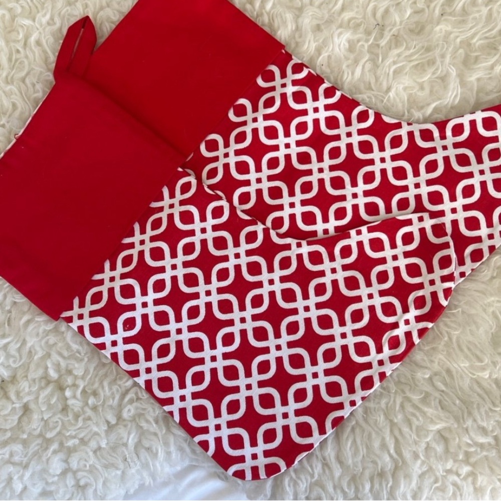 Set of two Christmas stockings -Kringle